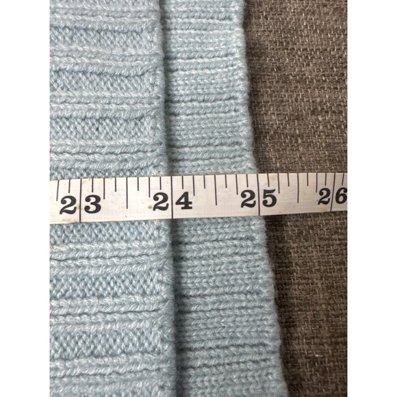 SO Goods For Life Womens Light Blue Acrylic Sweater Size Small Long Sleeves - Picture 7 of 7